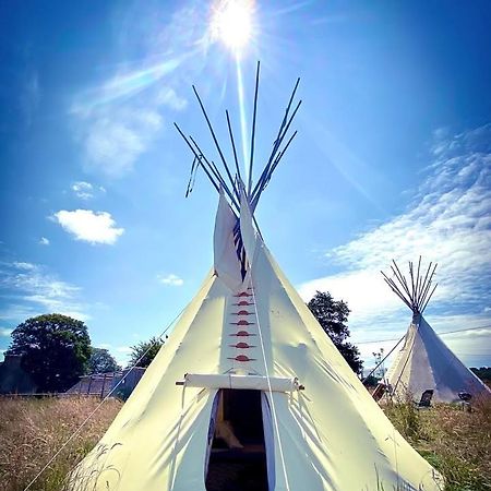 Terra-Tipike, Tipi A La Ferme Entre Terre Et Mer Trebry Экстерьер фото
