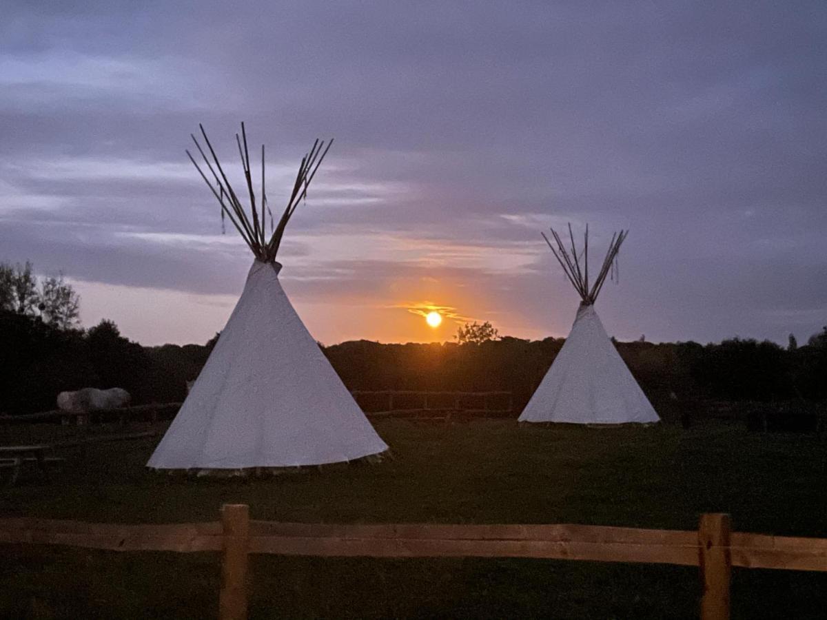 Terra-Tipike, Tipi A La Ferme Entre Terre Et Mer Trebry Экстерьер фото